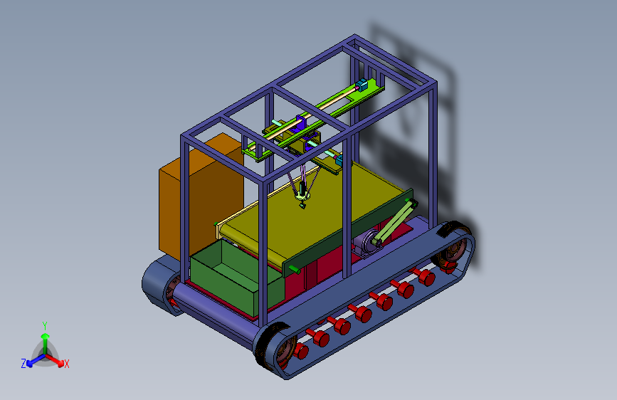 背载机械手AGV小车
