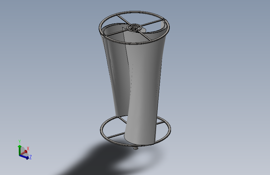 G092300-双旋 Savonius VAWT + CFD 研究=涡轮风力发电机