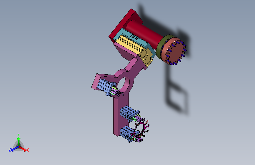 机器人抓取治具总成