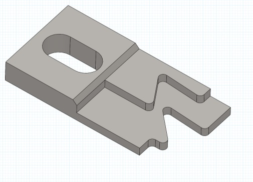 G093179-Backgauge clamp Amada Style=夹紧夹具管夹