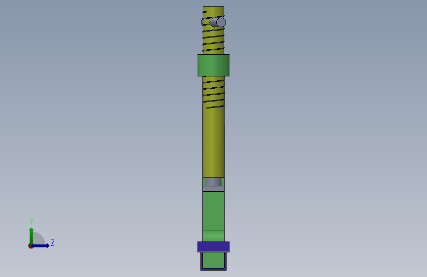 G093331-C型夹 (53)=夹紧夹具管夹 左侧视图
