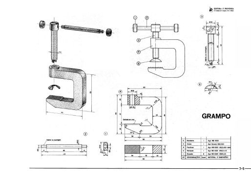 G093502-Grampo 型 C - 型 C 夹具 (1)=夹紧夹具管夹