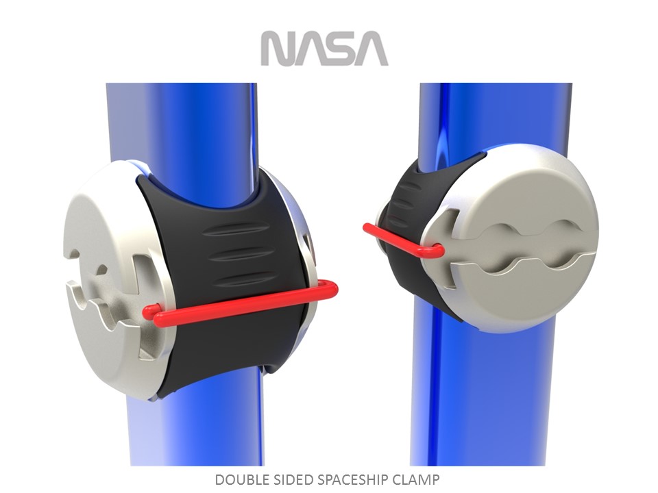 G093793-NASA飞船夹具=夹紧夹具管夹