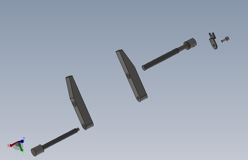 G093820-parallel clamp assembly=夹紧夹具管夹