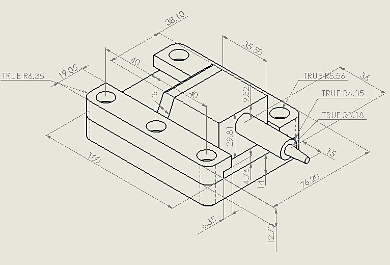 G093887-SolidWorks 练习 3S=夹紧夹具管夹