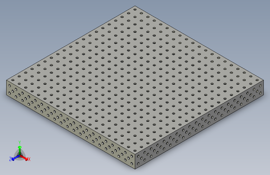 G093914-THOR MAT 桌子 1000x1000mm 系列-100=夹紧夹具管夹