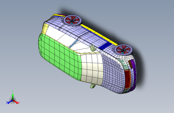 G060794-路虎揽胜自传CATIA+V5=汽车轿车SUV
