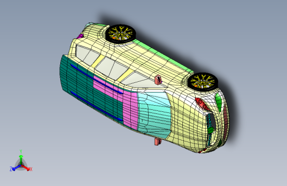 G060881-梅赛德斯-奔驰+GLS+CATIA+V5+想象与塑造=汽车轿车SUV