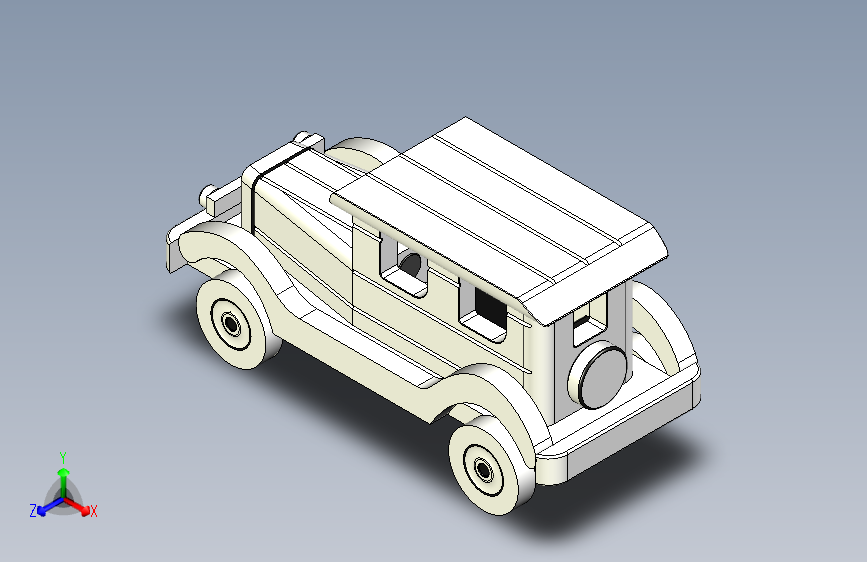 G060939-木制玩具车+(1)=汽车轿车SUV