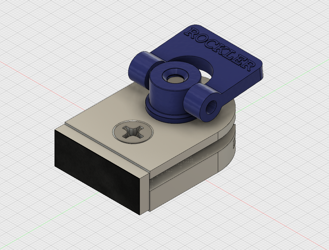 G095996-洛克勒 T 轨道凸轮夹=夹紧夹具管夹