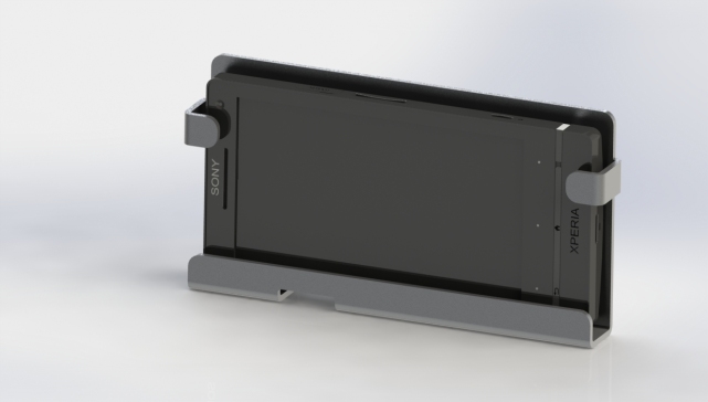 G094016-Xperia S 手机支架=夹紧夹具管夹
