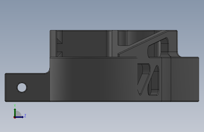 G094044-阿玛罗克夹具 pderk-3=夹紧夹具管夹 左侧视图