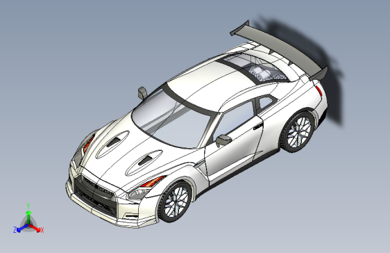G061255-日产GTR+(4)=汽车轿车SUV
