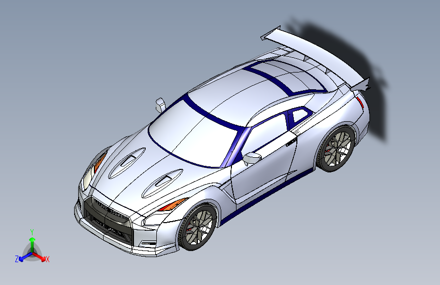 G061263-日产GT-R=汽车轿车SUV 主视图