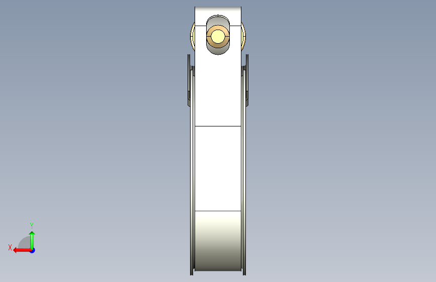 G094721-管夹 (38)=夹紧夹具管夹 背面视图