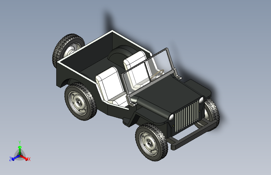 G061474-玩具吉普车+(1)=汽车轿车SUV