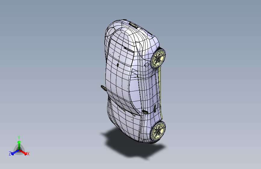 G061696-由CATIA+V5制作的汽车建模=汽车轿车SUV