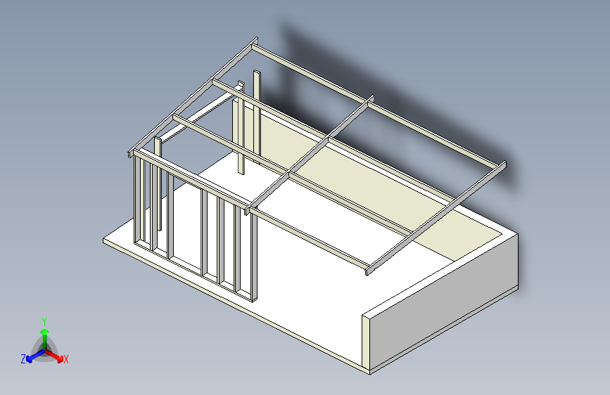 G061751-车库。=公交站车库车棚