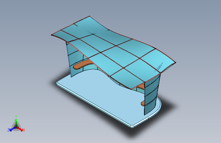 G061775-公交车站+(12)=公交站车库车棚