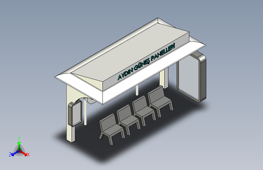 G061866-艾丁公交站设计=公交站车库车棚