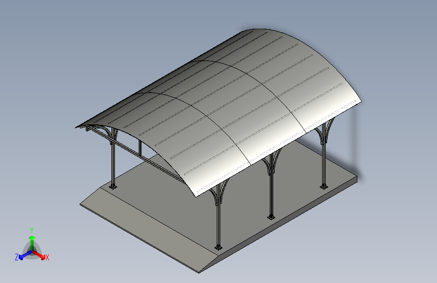 G061875-Carport_+车库可容纳2辆车。=公交站车库车棚