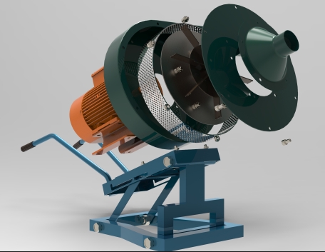 多种粗细度粉碎机