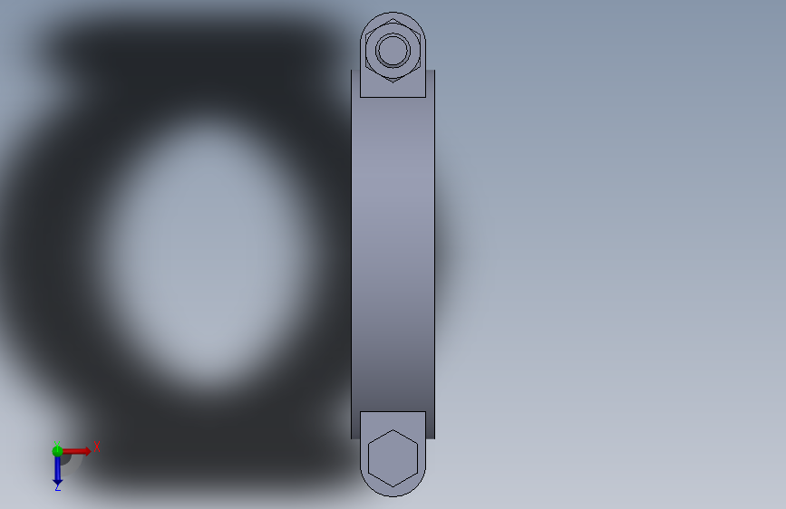 G095018-夹具 (17)=夹紧夹具管夹 俯视图