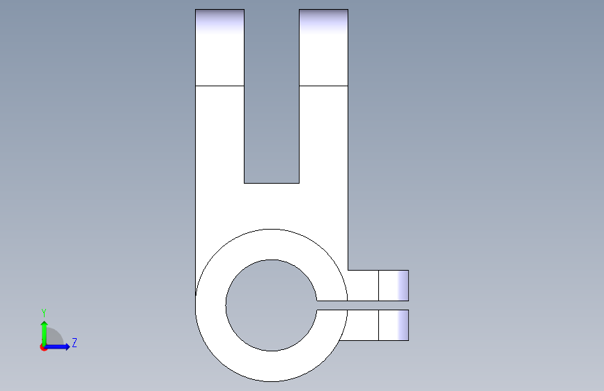 G095165-夹具 (179)=夹紧夹具管夹 左侧视图