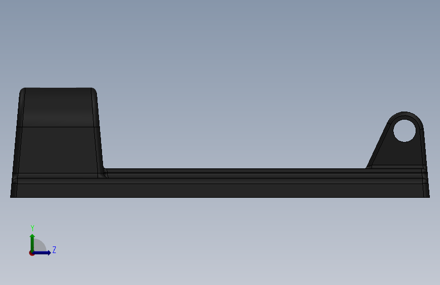 G095295-夹具 (312)=夹紧夹具管夹 左侧视图