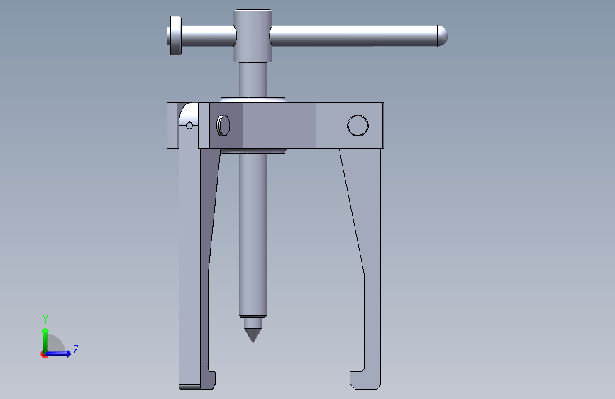 G095327-夹具 (344)=夹紧夹具管夹 左侧视图