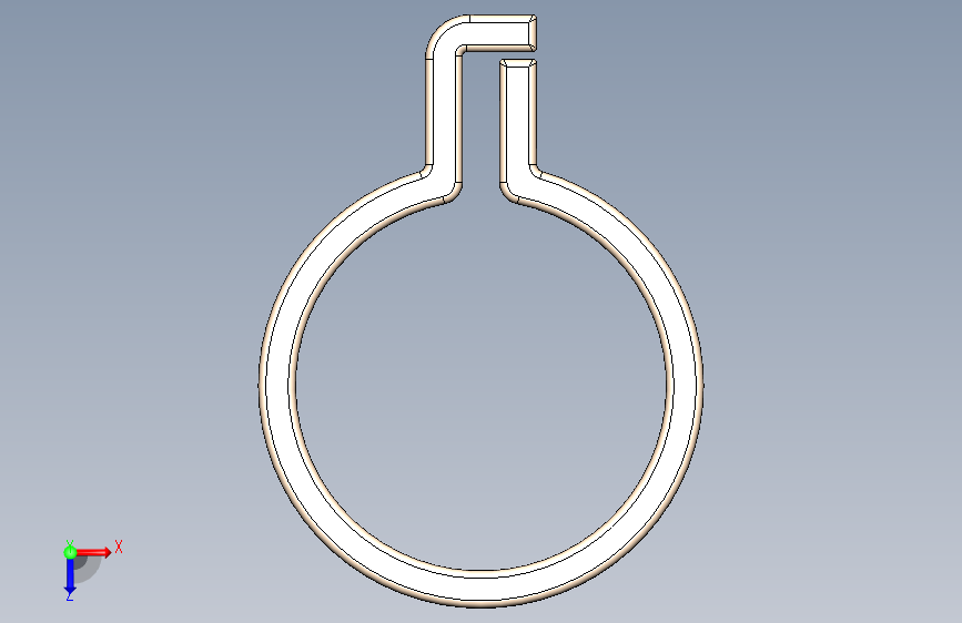 G095336-夹具 (353)=夹紧夹具管夹 俯视图