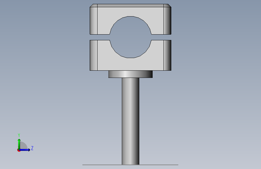 G095349-夹具 (366)=夹紧夹具管夹_SOLIDWORKS 2011_模型图纸下载 – 懒石网