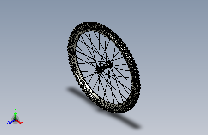 G062146-Pro_ENGINEER+R5.0=汽车车轮轮毂轮胎