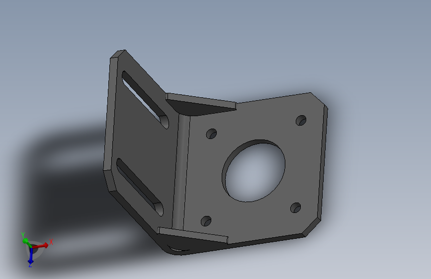 G095415-夹具 步进电机 NEMA 17=夹紧夹具管夹