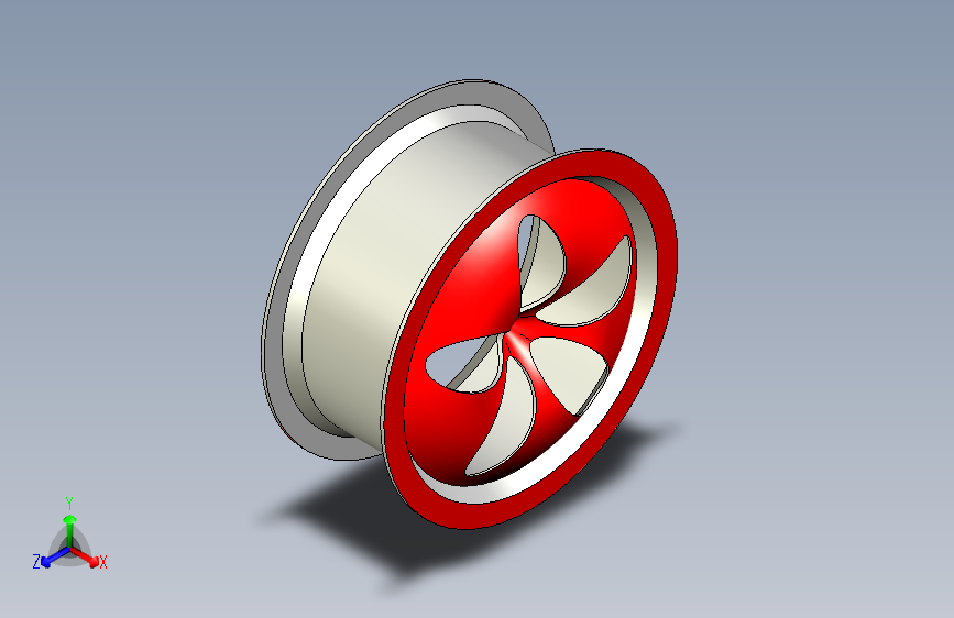 G062223-SOLIDWORKS+-3D实心车轮设计=汽车车轮轮毂轮胎