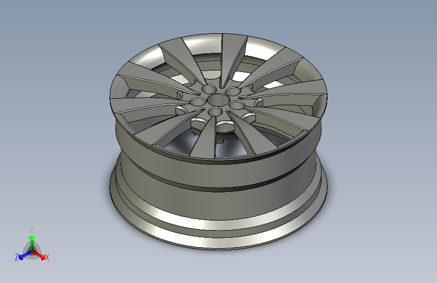 G062228-SolidWorks车轮=汽车车轮轮毂轮胎