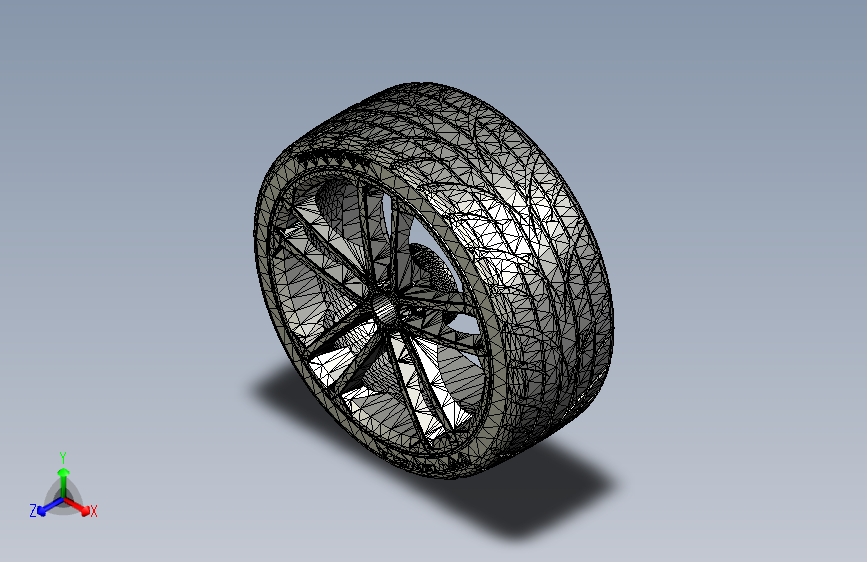 G062285-VW+GTD+复制品合金=汽车车轮轮毂轮胎