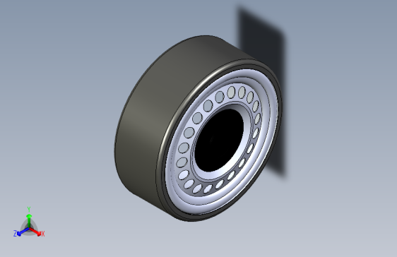 G062697-大众+T5+钢制车轮=汽车车轮轮毂轮胎