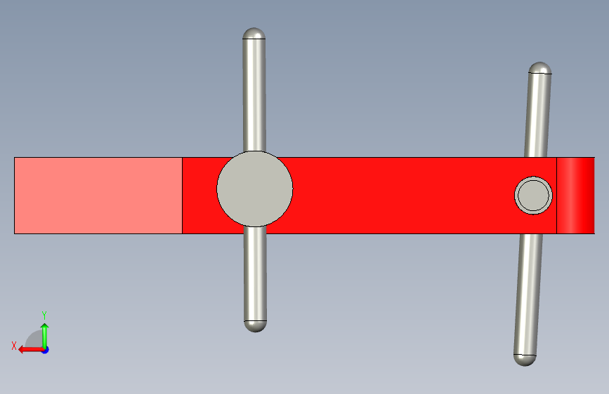 G095580-夹具组件 (13)=夹紧夹具管夹 背面视图