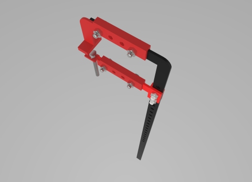G095808-可调节的DIY C型夹用于木工 1000mm x 300mm=夹紧夹具管夹