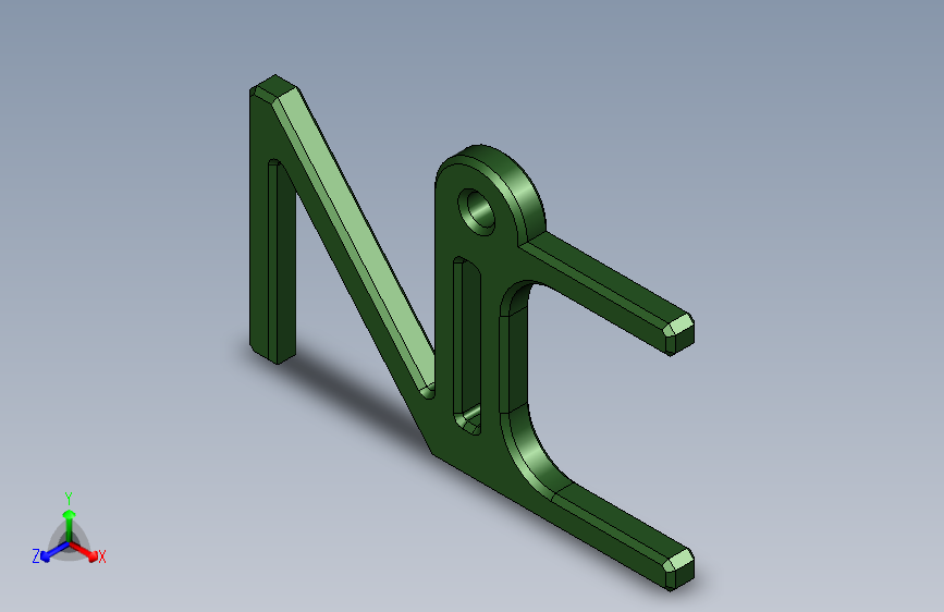 钥匙扣 主视图