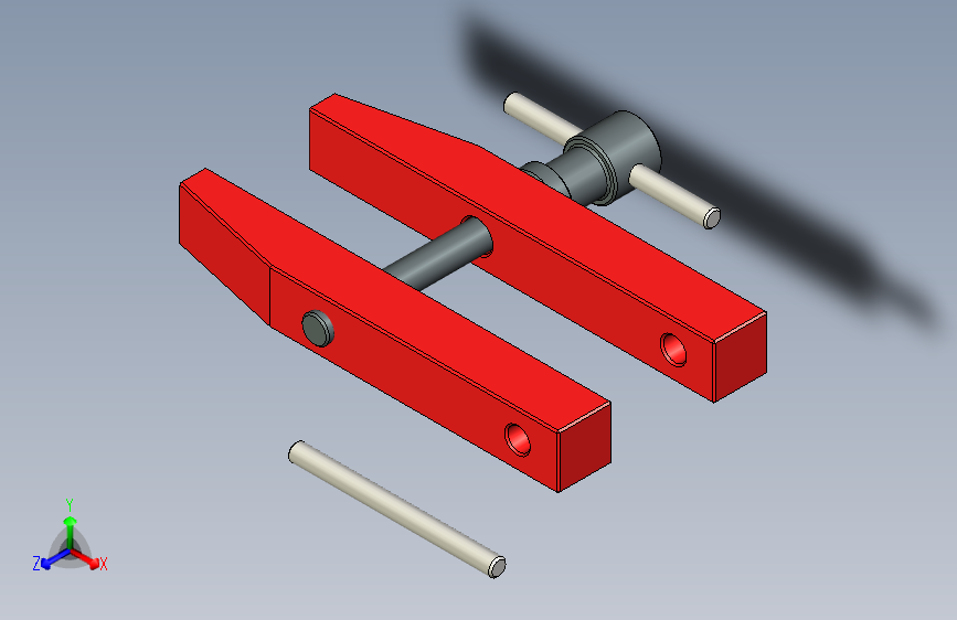 G096187-平行夹具 - Autodesk Inventor Professional 2021=夹紧夹具管夹