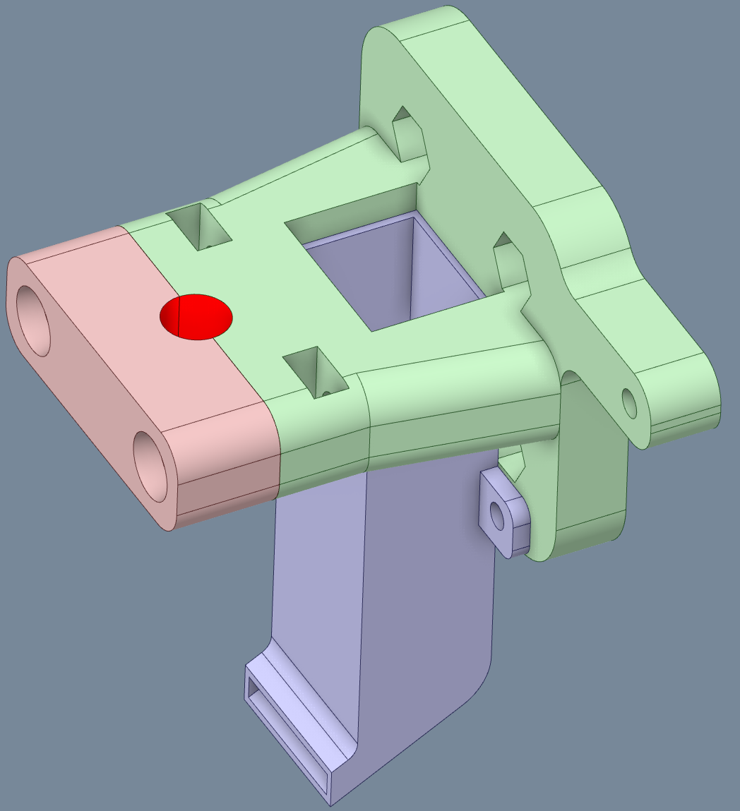 G096190-普鲁萨i3 3D打印机的Bowden夹具重新设计=夹紧夹具管夹