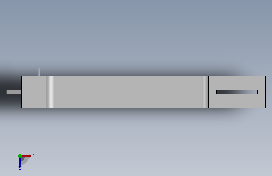 G096427-琴师夹具=夹紧夹具管夹 俯视图