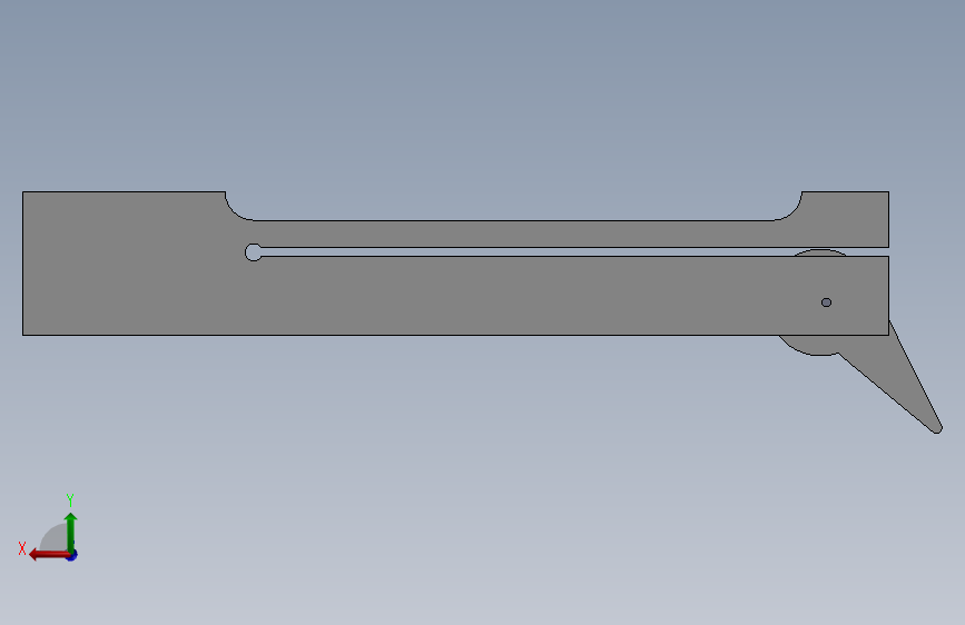 G096427-琴师夹具=夹紧夹具管夹 背面视图