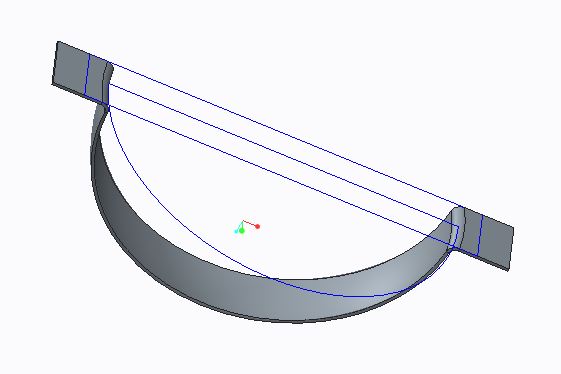 G096434-球形薄板金属零件=夹紧夹具管夹