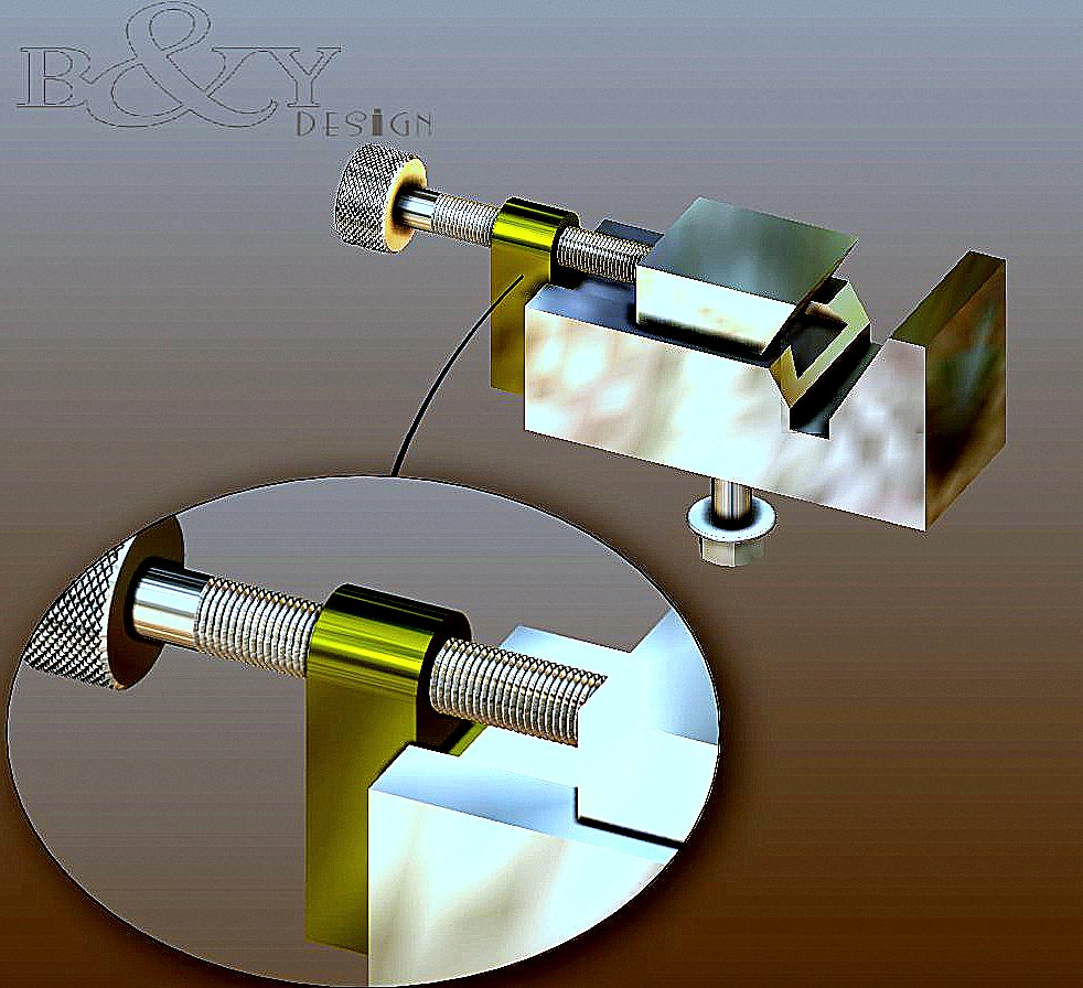 G096432-倾斜夹 (1)=夹紧夹具管夹