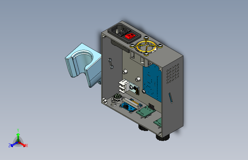 DIY Arduino 热风站 机箱
