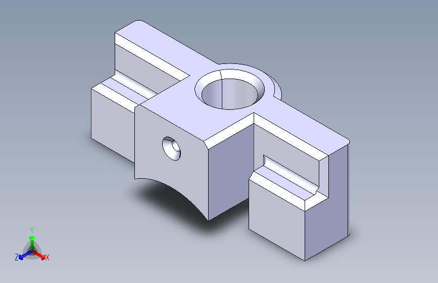 不同支架的3D组件。