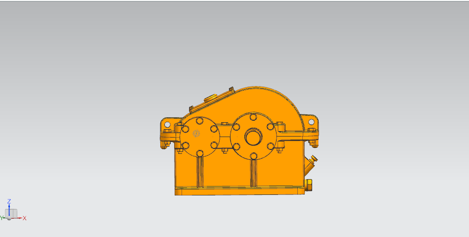 一级斜齿减速器+CAD